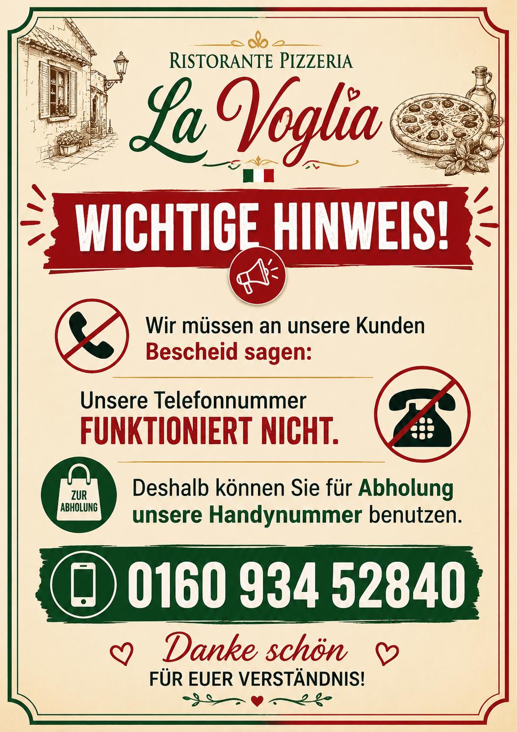Ankündigung
